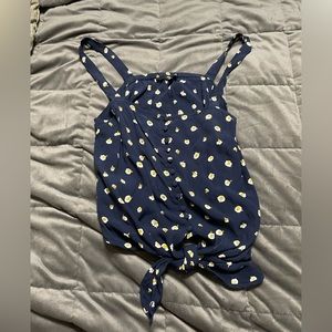 Madewell navy tank top